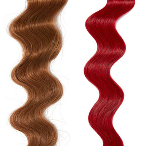 deep red hair color on red hair