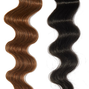 charcoal gray hair color on light brown hair