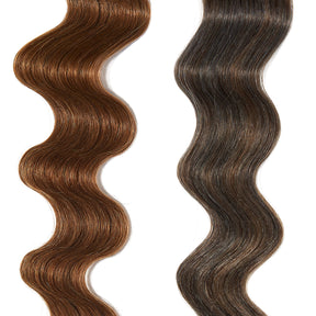 pastel blue hair color on light brown hair