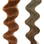aquamarine hair color on red hair