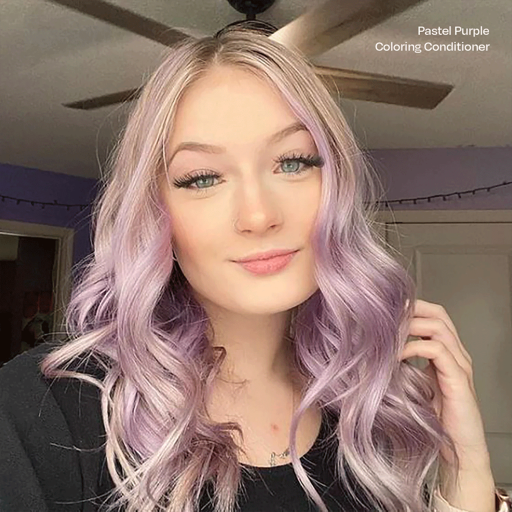 fuschia hair color with blonde
