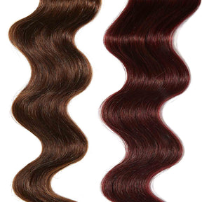 rose gold hair color for brown on medium brown hair