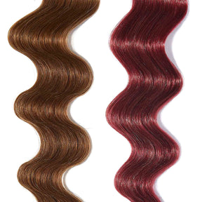 rose gold hair color for brown on light brown hair