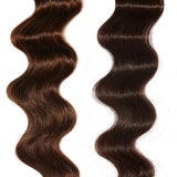 hot pink hair color on dark brown hair
