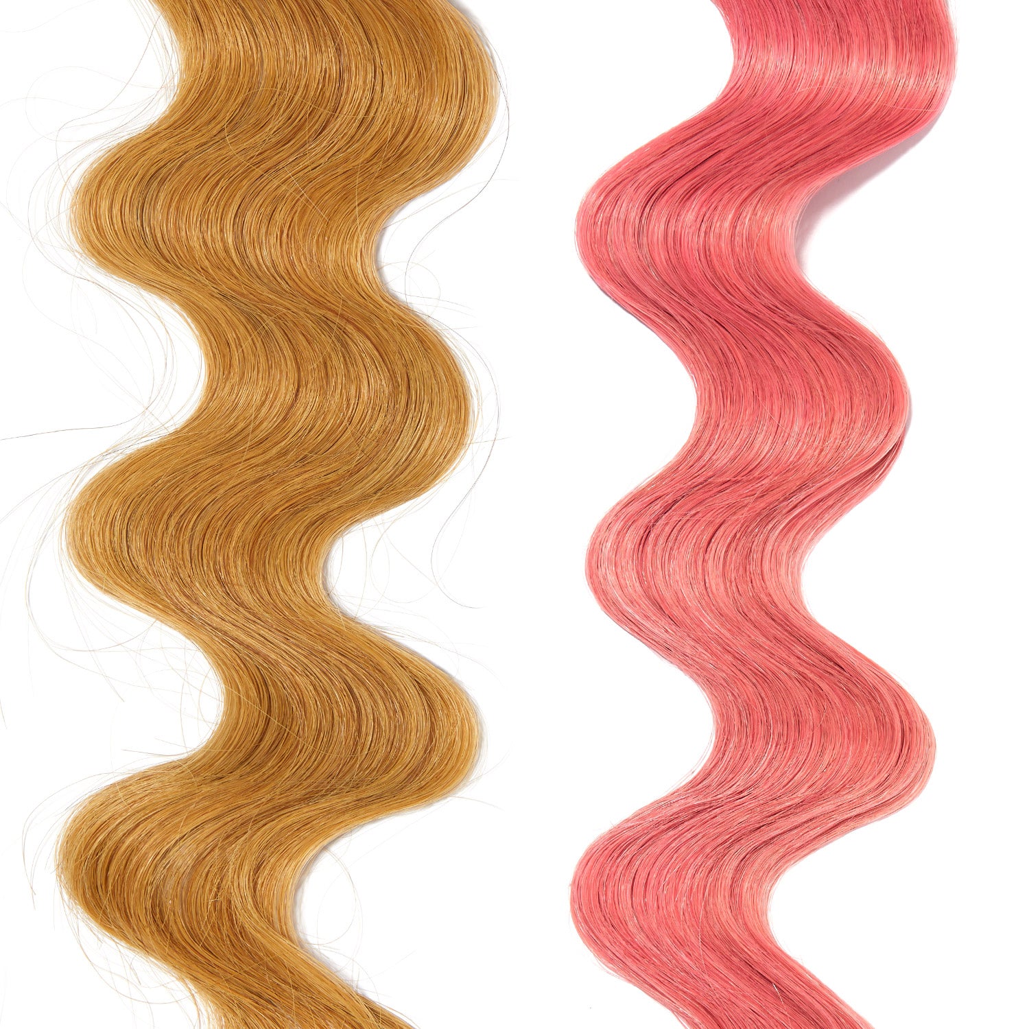 hot pink hair color on medium blonde hair