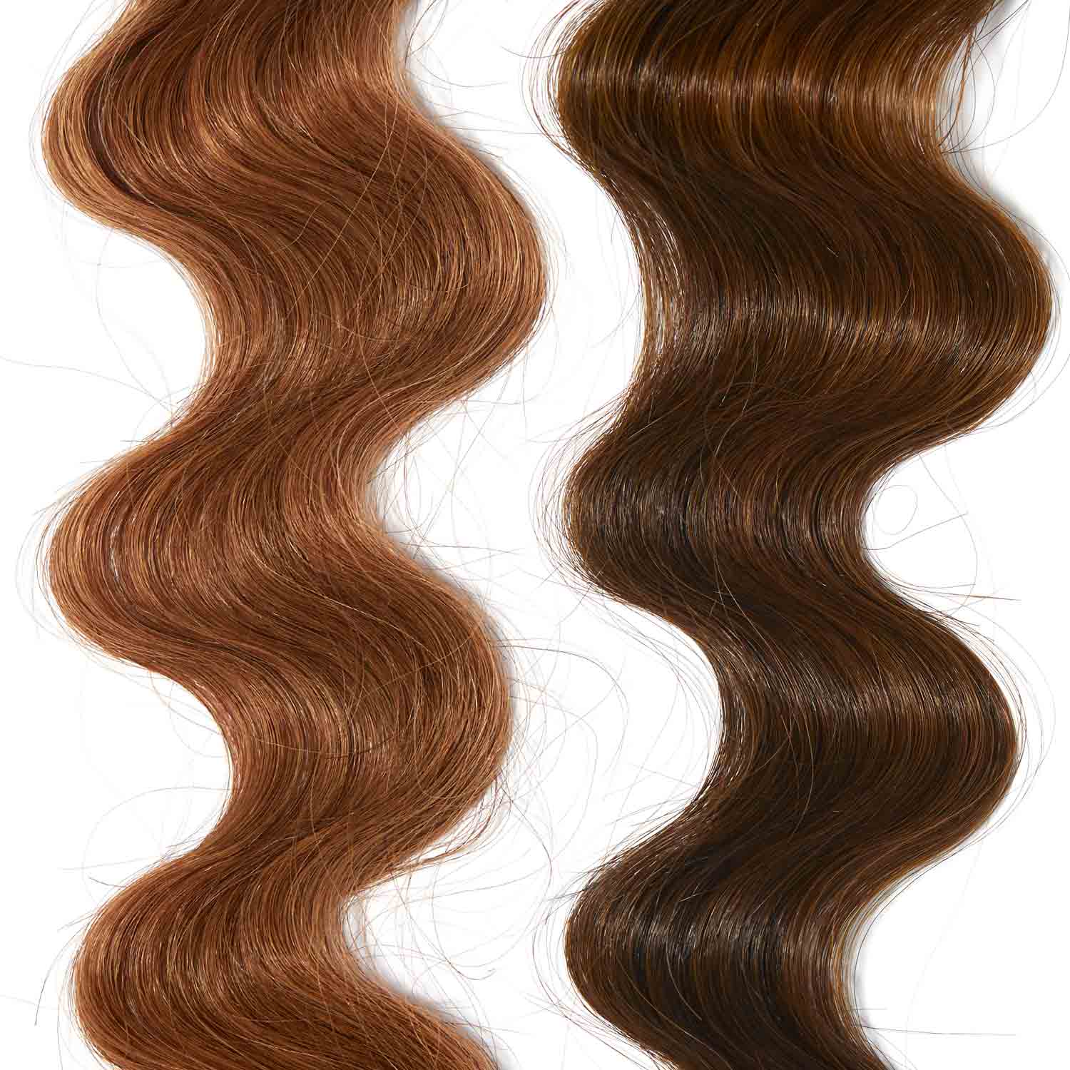 warm brown hair color on red hair