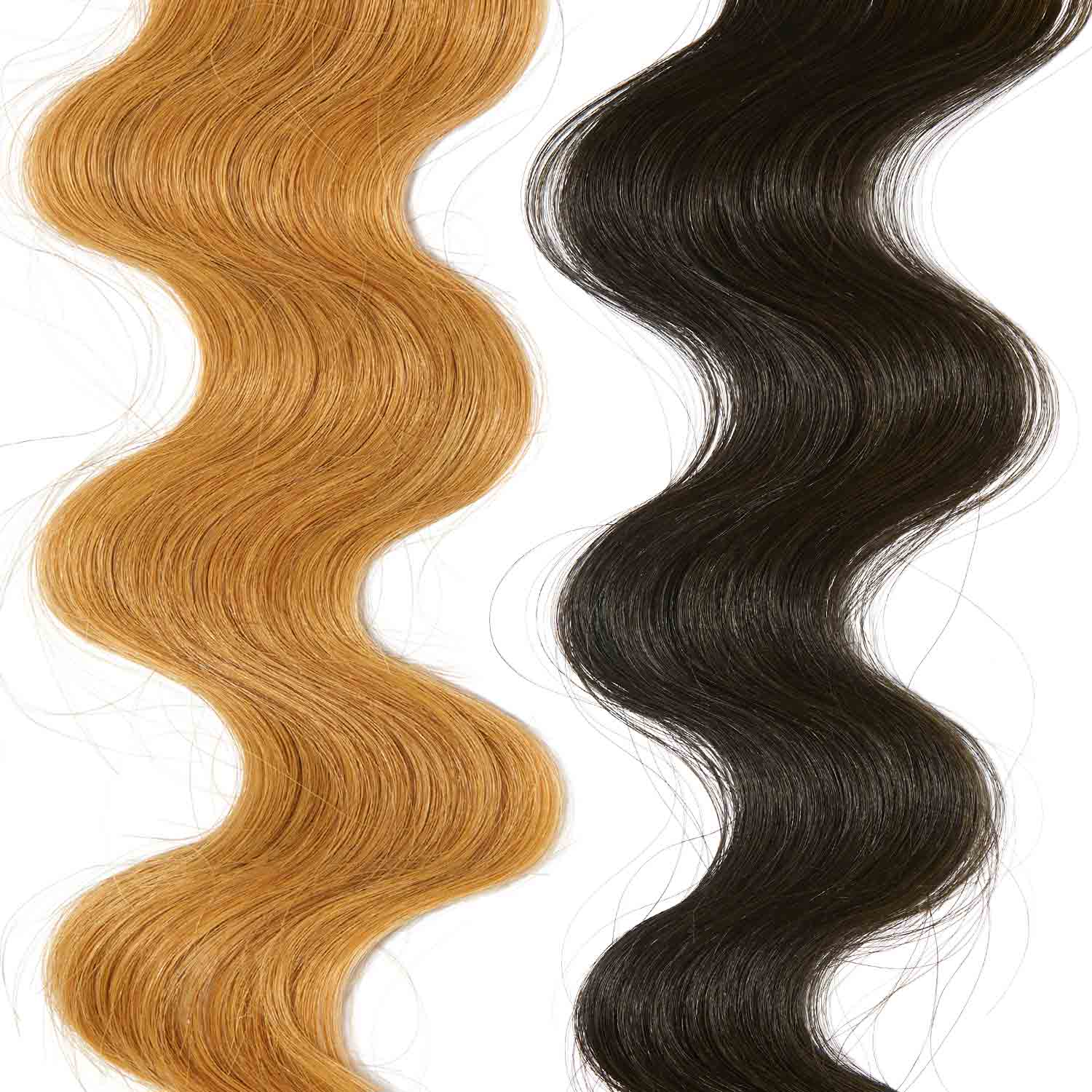dark brown hair color on medium blonde hair