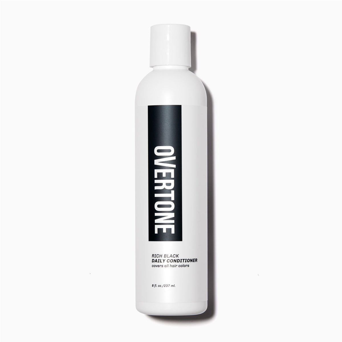 Overtone Rich Black Coloring Conditioner Rich Black Hair Color | oVertone Haircare