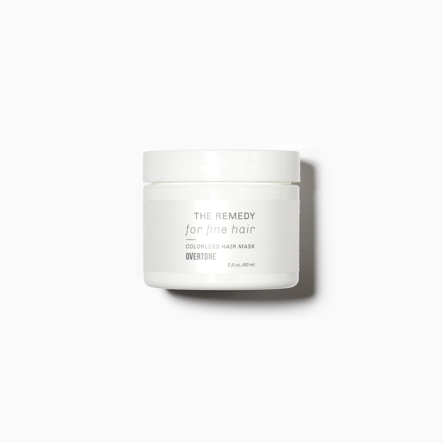 oVertone The Remedy for Fine Hair Colorless Hair Mask sample size